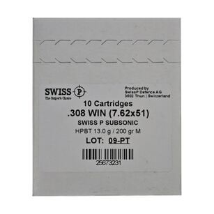 Subsonic Final 13g | 200grs