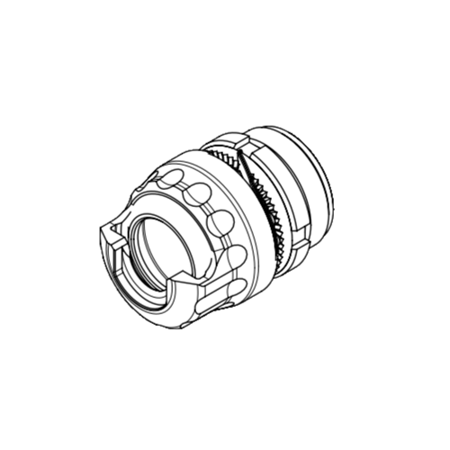 HUB Adapter für PRINT-X Schalldämpfer