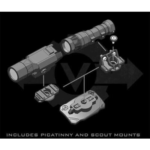 VariArc-VS Universal Helmet Light Mount