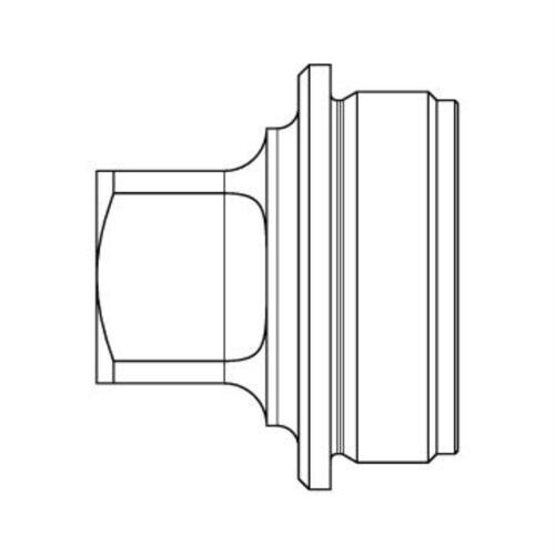 HUB Adapter für PRINT-X Schalldämpfer Direct Mount 1/2"-28 UNEF
