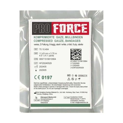 komprimierte Z-Fold Gaze