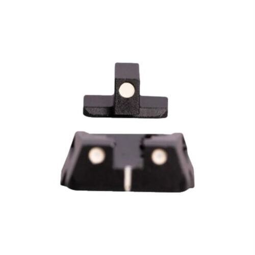 WHITE DOT FRONT SIGHT &amp; METE SERIES REAR SIGHT
