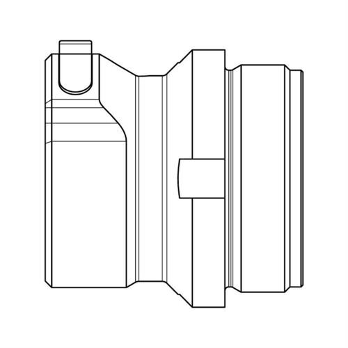 HUB Adapter für PRINT-X Schalldämpfer QD Ase Utra